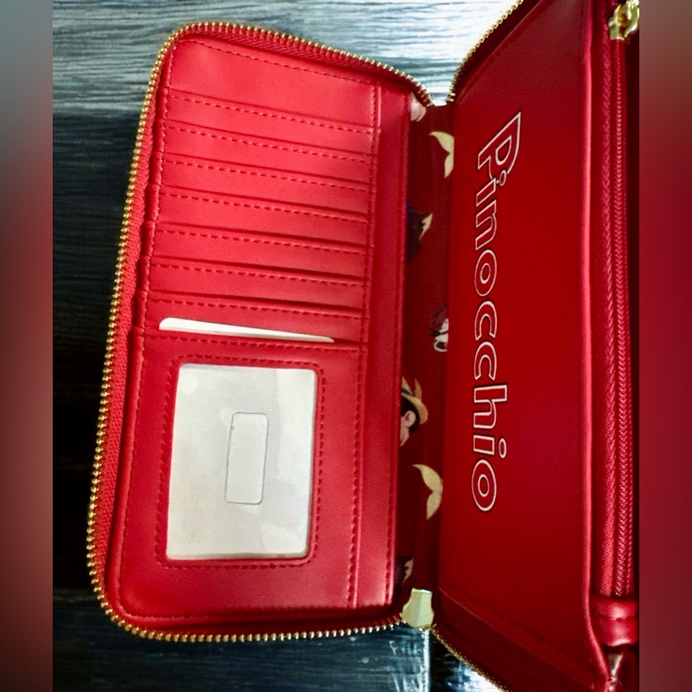 Loungefly Walt Disney Archives Pinocchio Wallet Tresure of The Vault - Picture 6 of 8